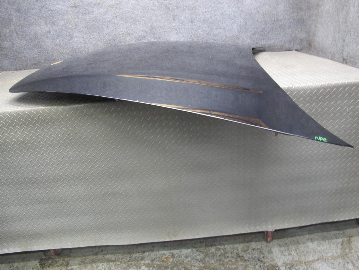 2011-2014 Porsche Cayenne S 958 Turbo Front Hood Bonnet Shell Panel Cover Black