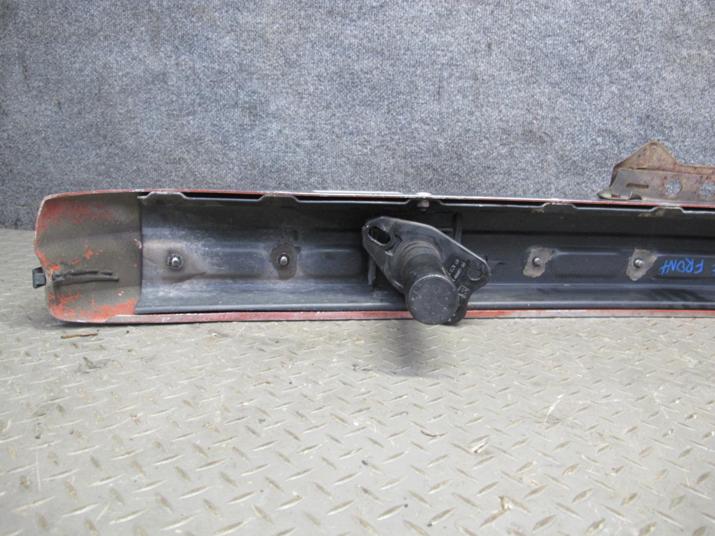 77-85 Mercedes W123 300D Front Bumper Cover Chrome w Shock Absorber OEM