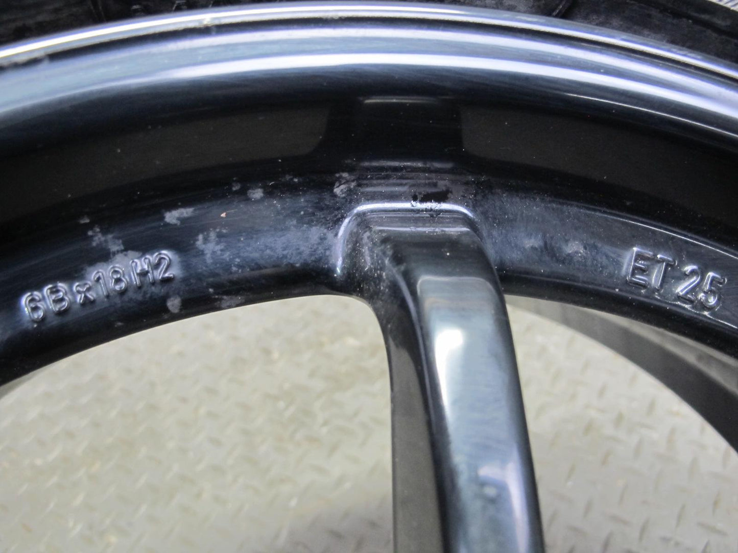 03-12 Mercedes R230 Sl-class Spare Tire R18" Wheel Rim 18x6B ET25 2304001302 OEM