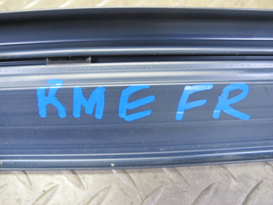 82-85 Mercedes W123 Set of 4 Front & Rear Door Scuff Sill Plate Trim Panel OEM