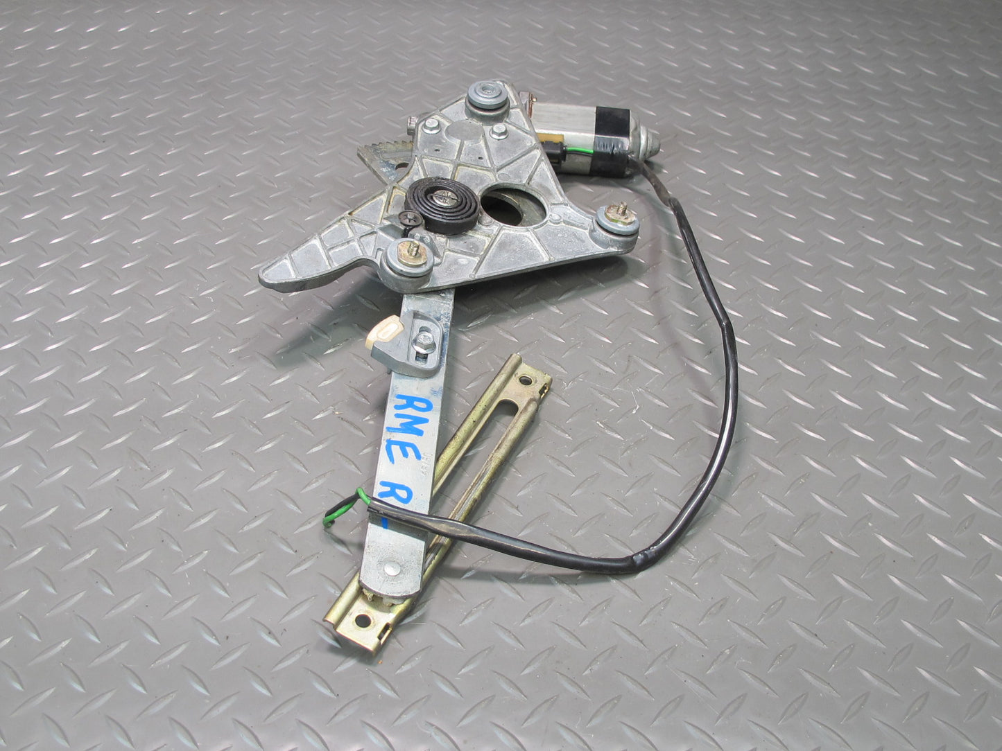 75-85 Mercedes W123 300D Sedan Rear Left Door Window Regulator w Motor OEM