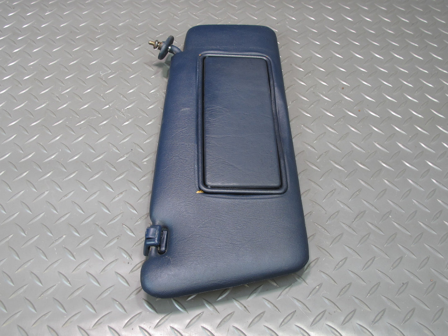 82-85 Mercedes W123 300D Front Left & Right Sun Visor Blue Set of 2 OEM