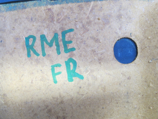 82-85 Mercedes W123 300D Front Right Seat Back Trim Cover Panel Blue OEM