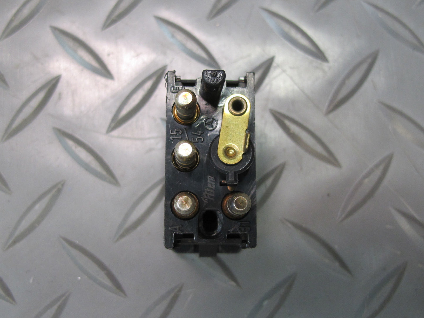 77-85 Mercedes 300D W123 Mirror Hazard Window Defrost Light ANT Switch Set OEM