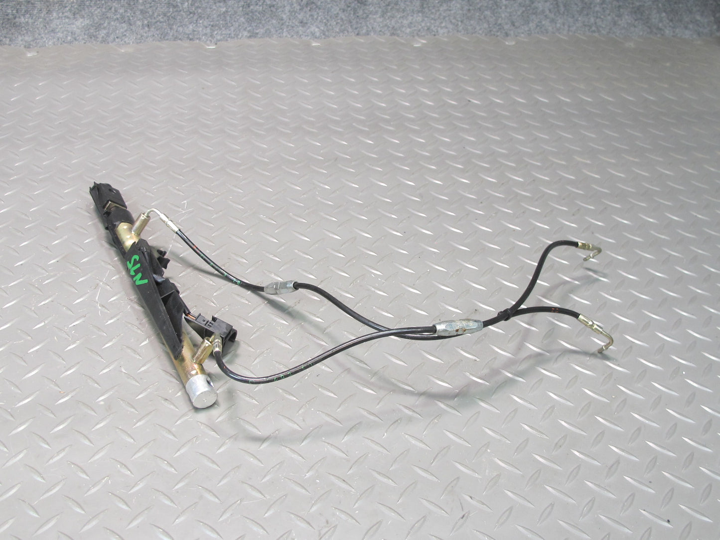 03-12 Mercedes R230 SL Convertible Left Trunk Lid Drive Cylinder Support OEM