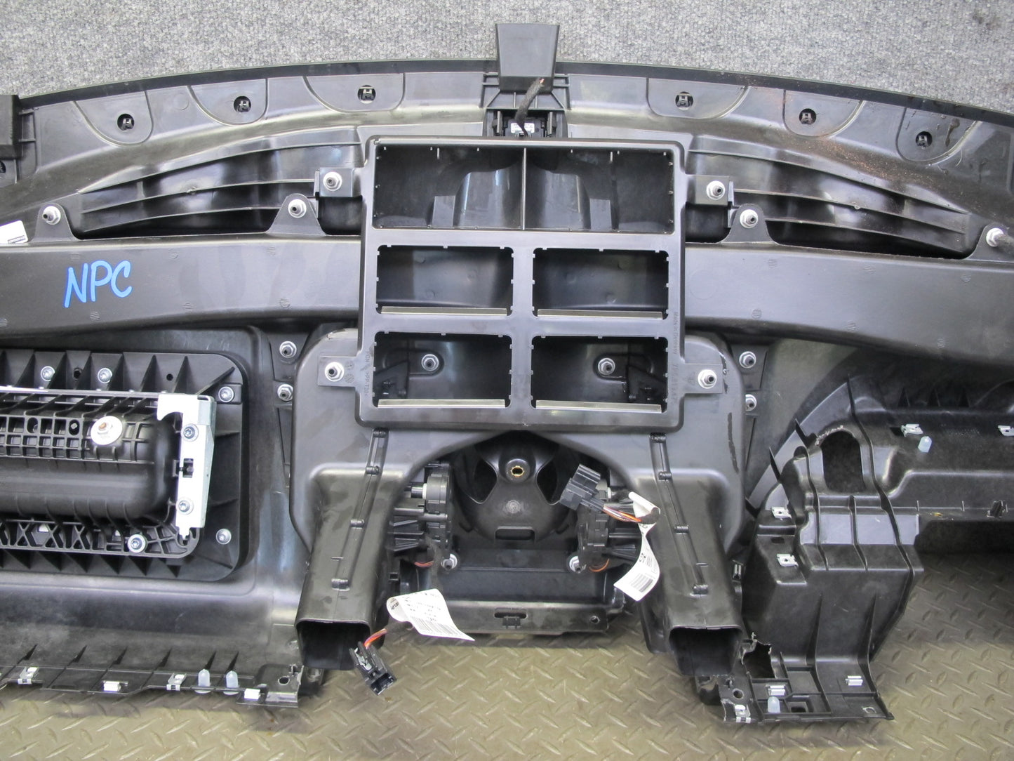 2011-2016 Porsche Cayenne 958 Front Dashboard Dash Instrument Panel Cover Black