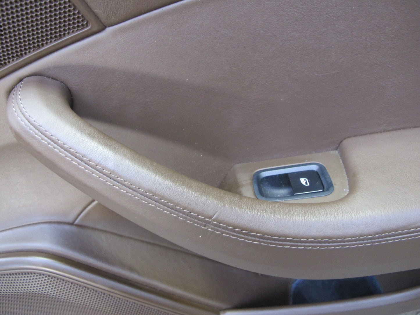 17-23 Porsche Panamera 971 Rear Door Interior Trim Cover Panel Set Saddle Brown