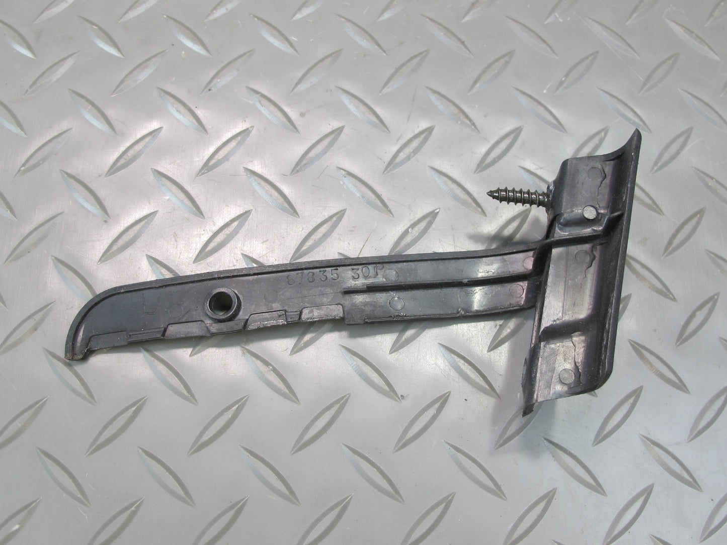 90-93 Nissan Z32 300ZX Coupe Set of 2 Left & Right Door Seat Belt Trim Black OEM