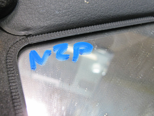 90-93 Nissan Z32 300ZX Coupe Set of 2 Front Left & Right Sun Visor Black OEM