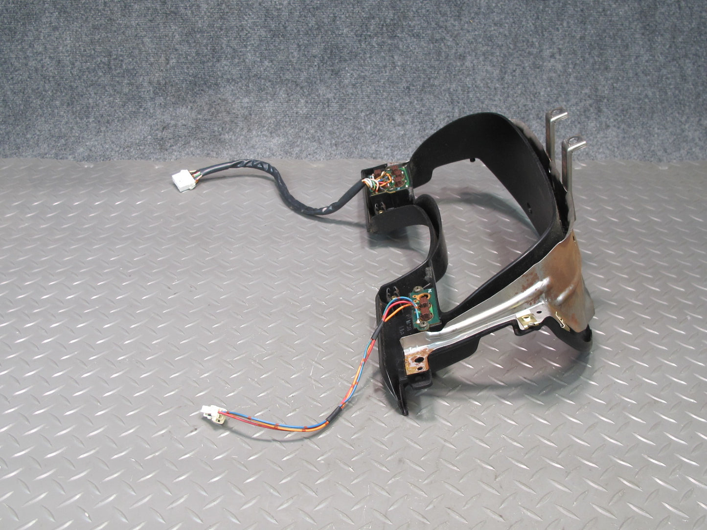 1990 Nissan Z32 300ZX NA Instrument Cluster Speedometer Trim w Warning Board OEM