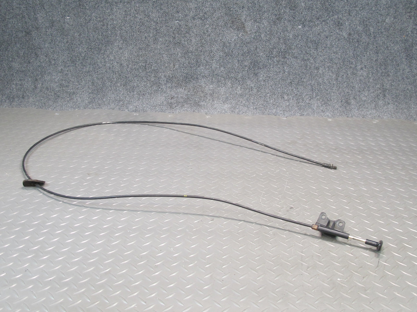 90-96 Nissan Z32 300ZX Coupe Front Hood Lock Latch w Release Cable Set OEM