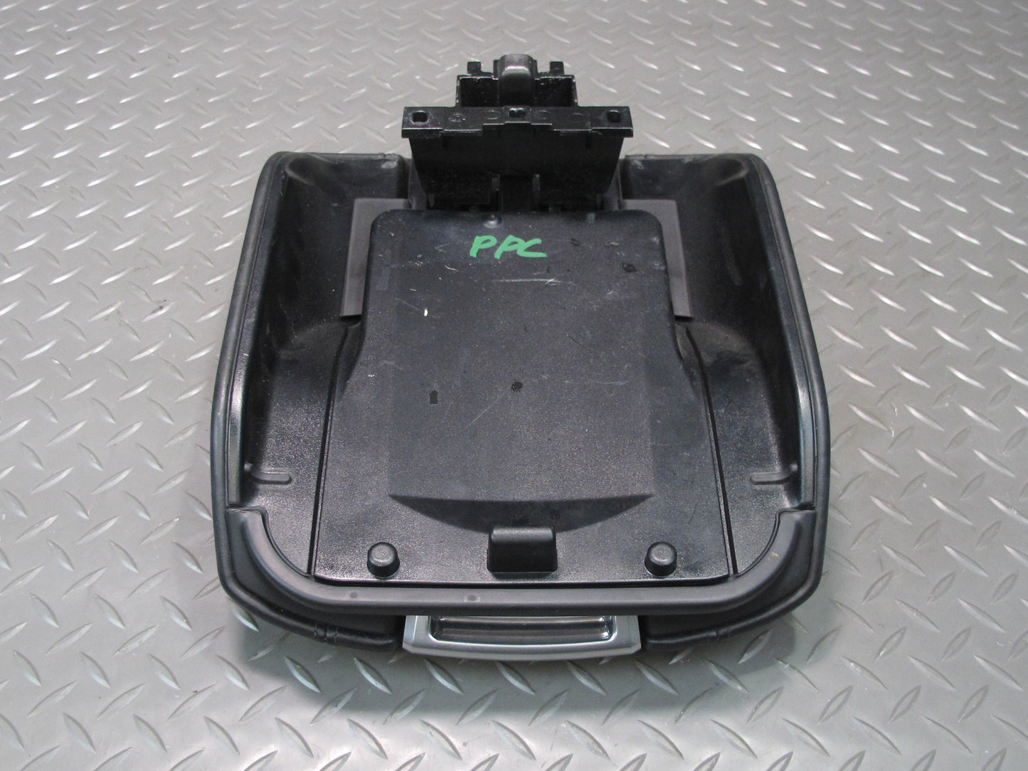 2011-2018 Porsche Cayenne 958 Center Console Lid Armrest Cover Leather Black