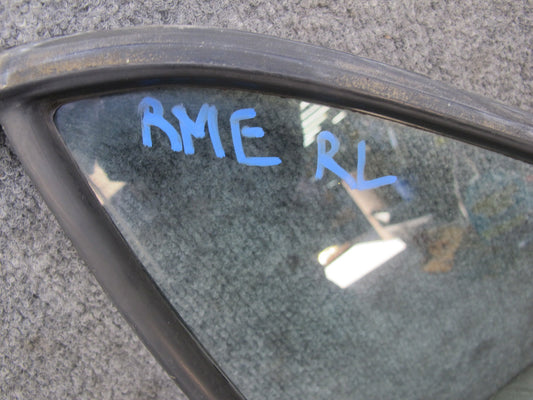 77-85 Mercedes W123 300D Sedan Rear Left Door Vent Glass Window OEM