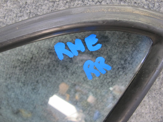 77-85 Mercedes W123 300D Sedan Rear Right Door Vent Glass Window OEM