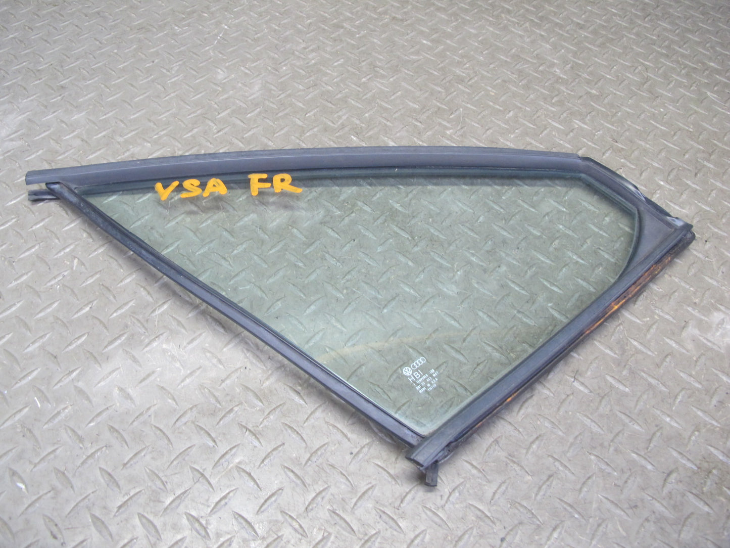 85-88 Volkswagen VW Scirocco MK2 Front Right Pass Door Vent Glass Window OEM