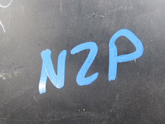 90-91 Nissan Z32 300ZX Dash Glove Box Compartment Storage Door Lid Gray OEM