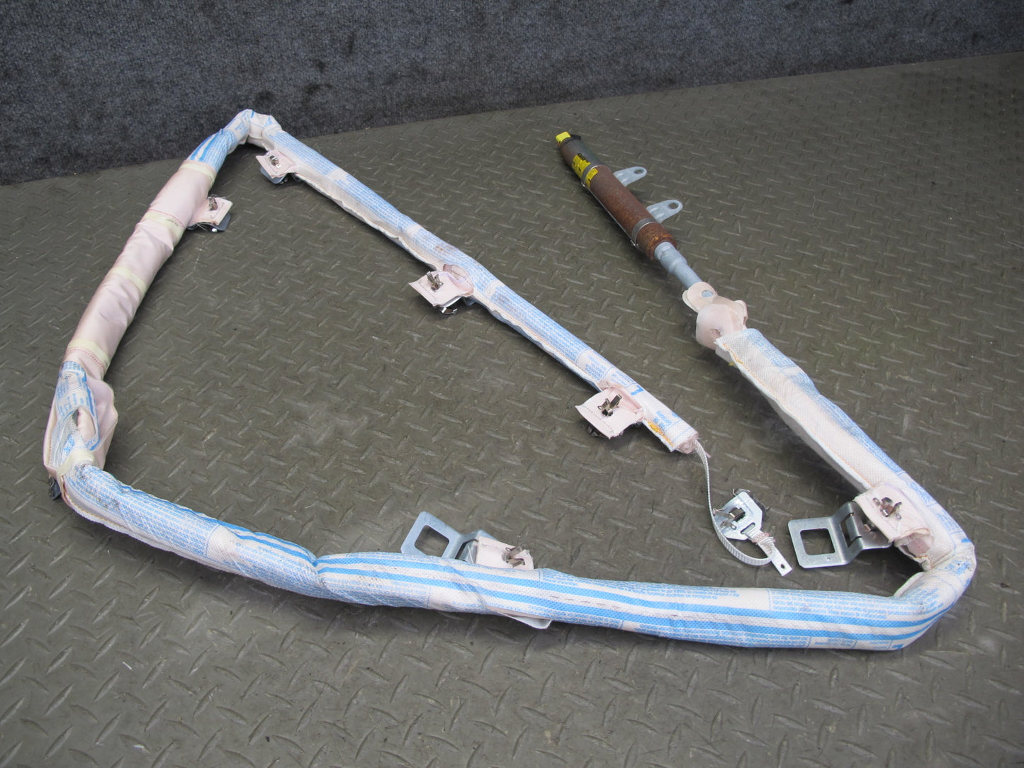 11-18 PORSCHE CAYENNE LEFT DRIVER SIDE ROOF SRS AIRBAG 7P5880741C OEM