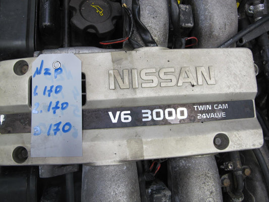 90-93 Nissan Z32 300ZX 3.0 VG30D VIN R 4TH Digit NON Turbo Complete Engine Motor