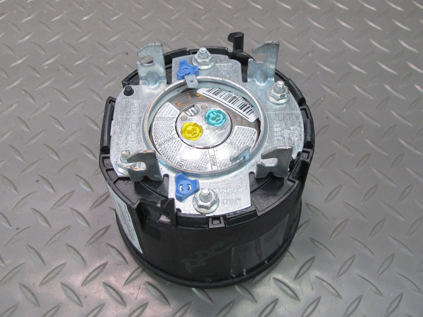 11-14 PORSCHE CAYENNE 958 FRONT LEFT DRIVER SIDE STEERING WHEEL SRS AIRBAG 7P5880201AA34 OEM