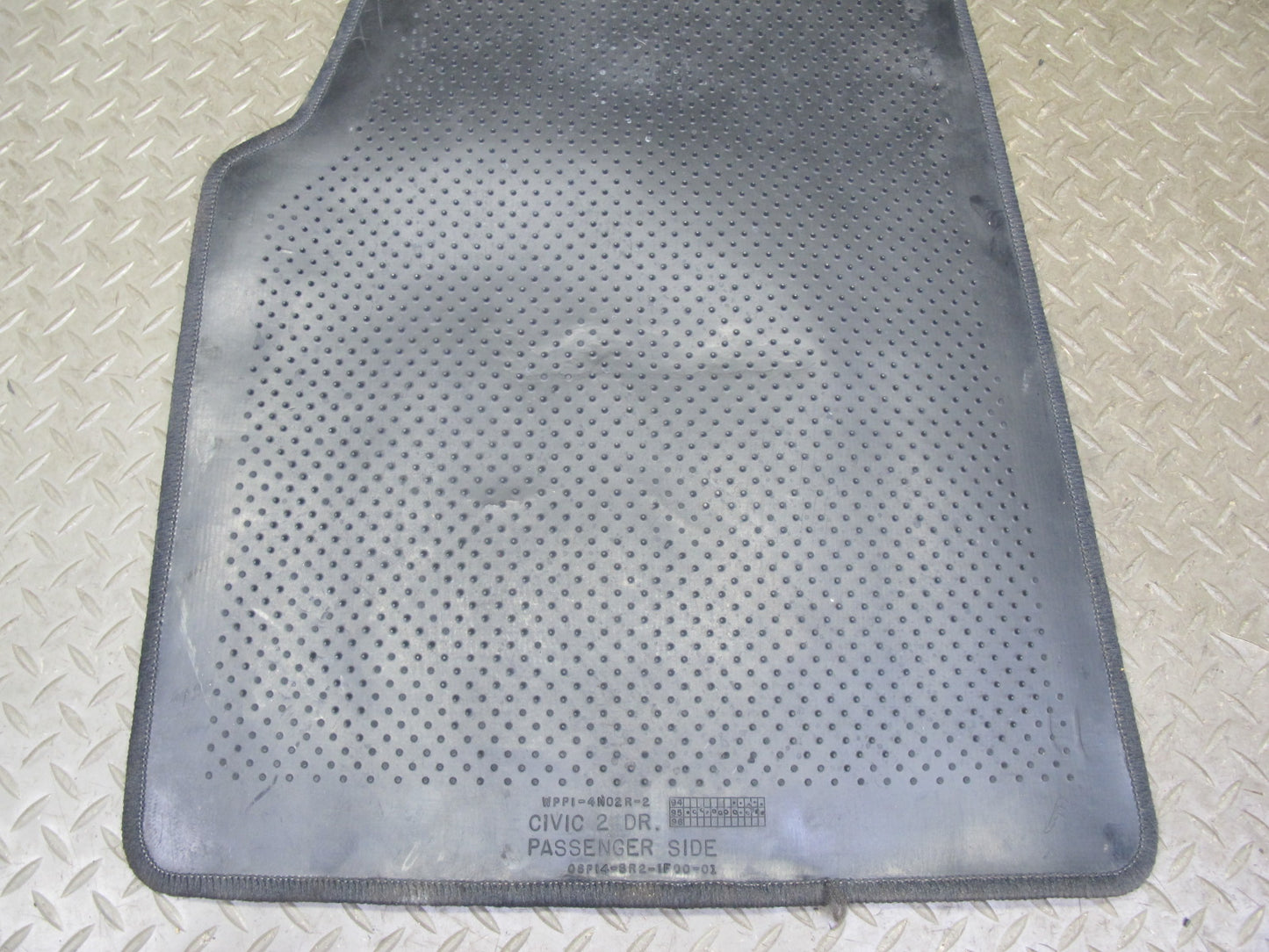 93-97 Honda DEL SOL EH6 Set of 2 Front Left & Right Carpet Floor MAT OEM