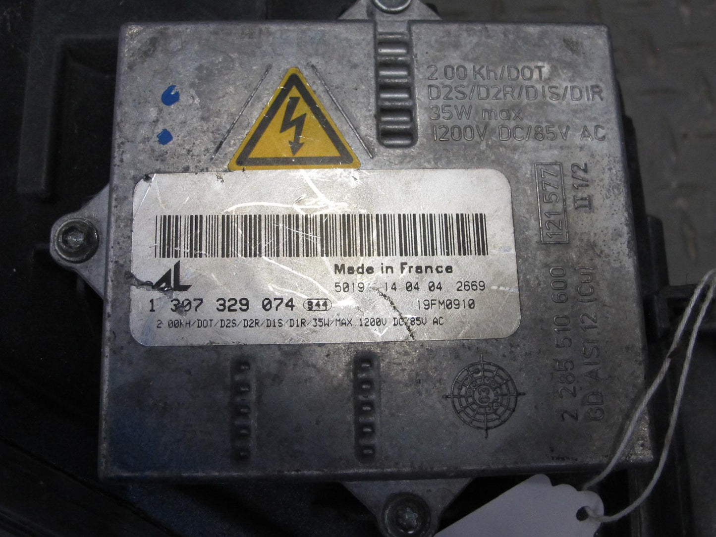 2006-2007 BMW E63 E64 M6 Front Left Adaptive Xenon Headlight Lamp w Ballast