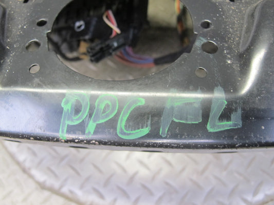 11-18 Porsche Cayenne 958 Front Left Side Lower Seat Rail Frame Track W/ Motor