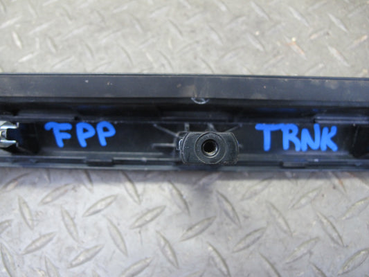 17-21 Porsche Panamera 971 Rear Trunk Tailgate Center Finish Trim Molding