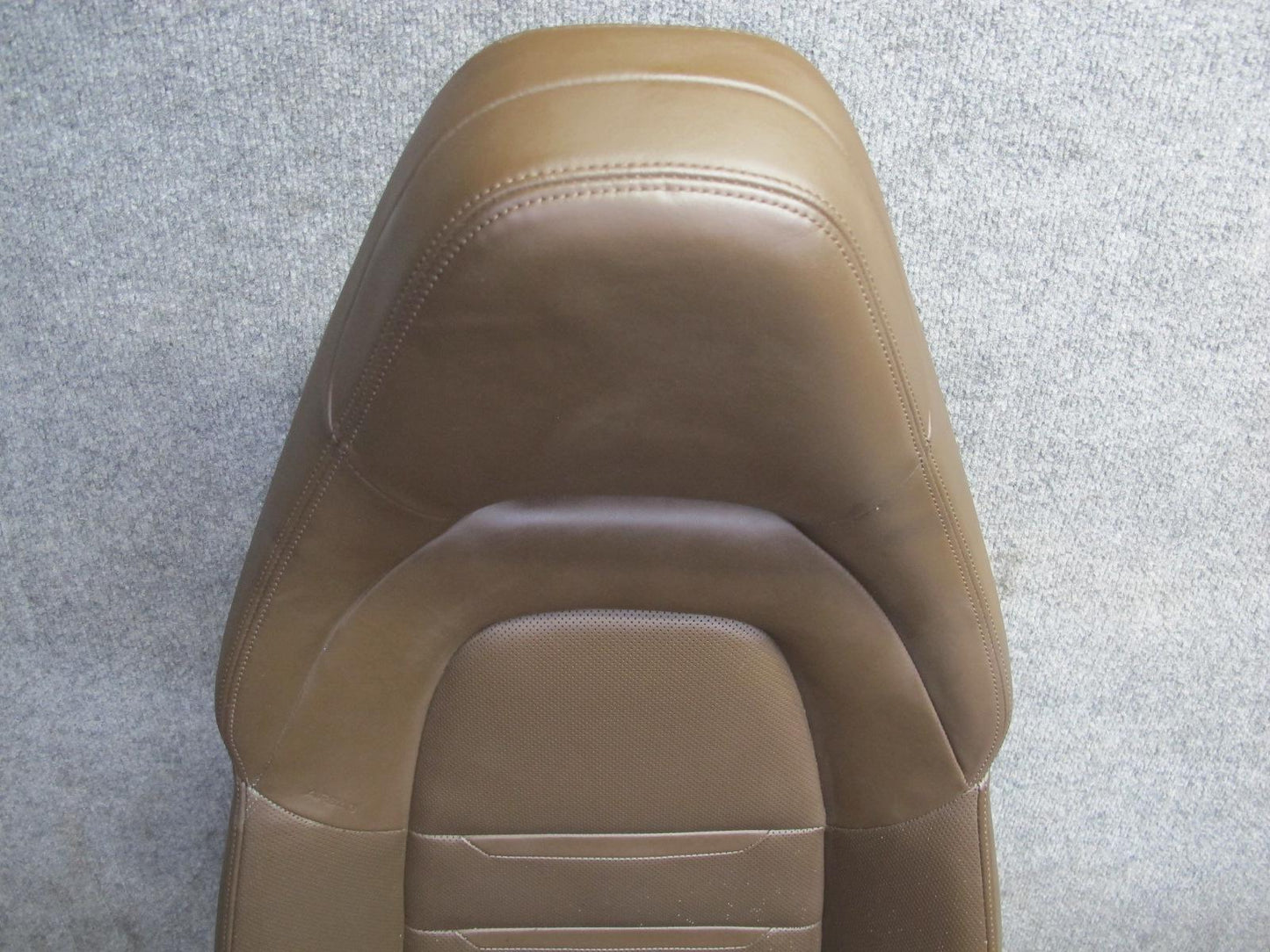 17-23 Porsche Panamera 971 Front & Rear Leather Comfort Seat Set Saddle Brown