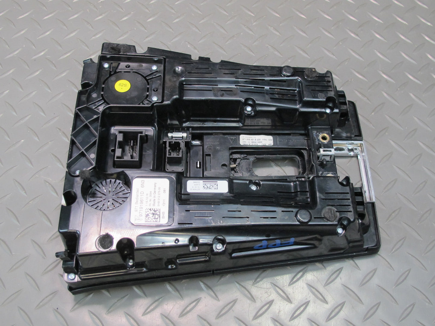 17-23 Porsche Panamera 971 A/C Heater Climate Control Switch Panel 971919611D