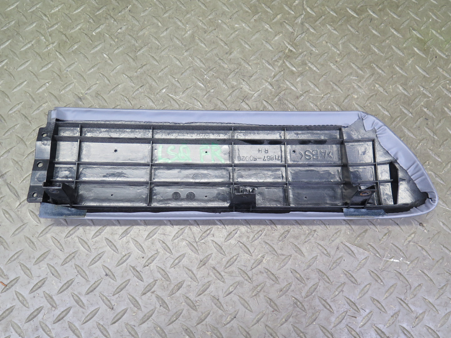 98-00 Lexus UCF20L LS400 Front Right Seat Adjust Trim Cover Panel Set Gray OEM