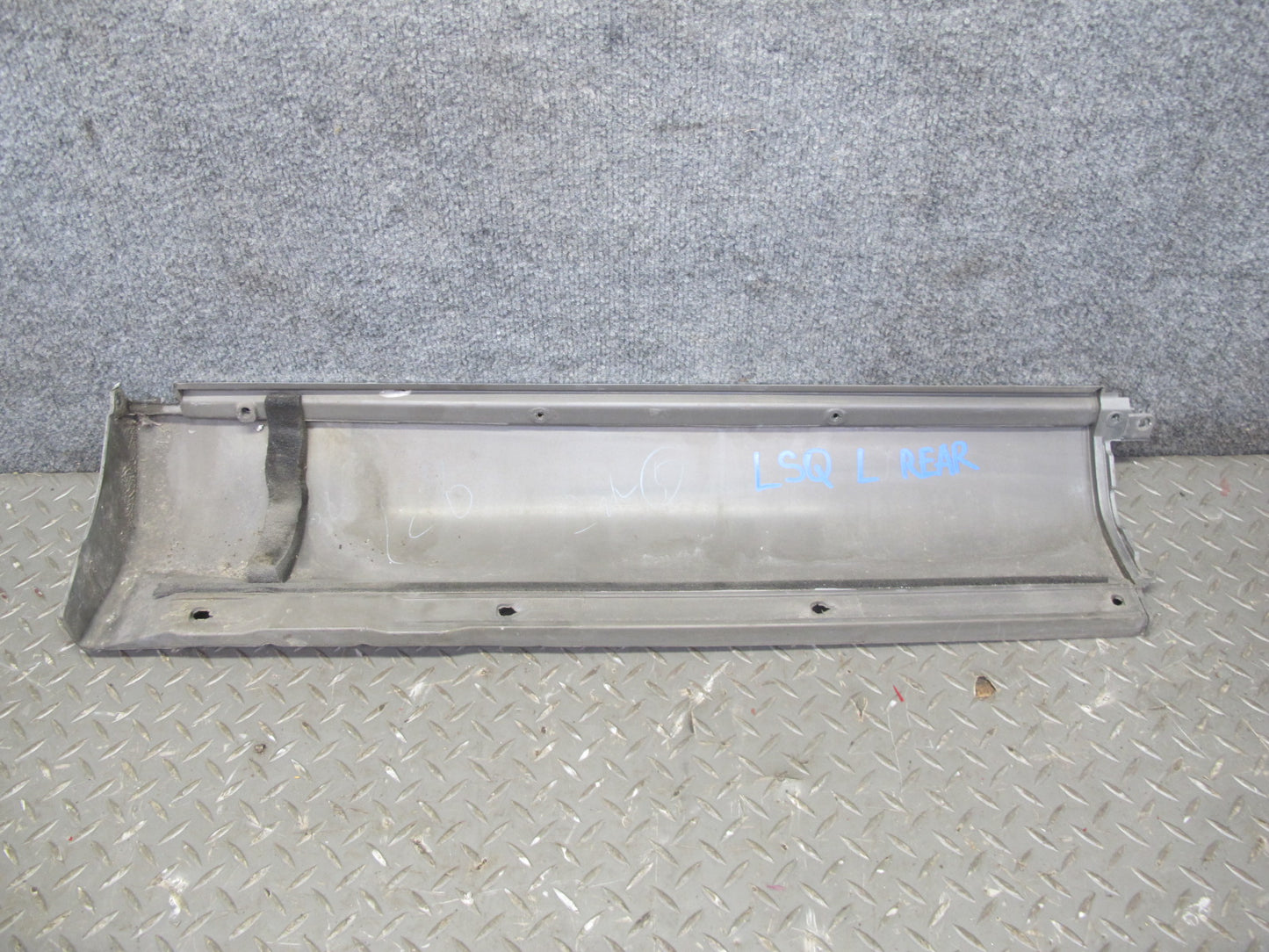 98-00 Lexus UCF20L LS400 Front & Rear Left Skirt Rocker Panel Molding Set OEM