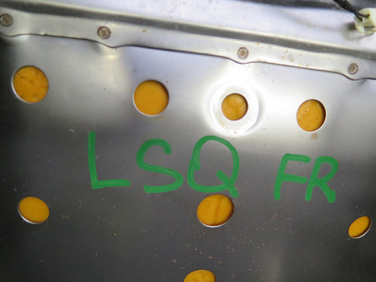 98-00 Lexus UCF20 LS400 Front Right Seat Lower Leather Cushion Gray w Switch OEM