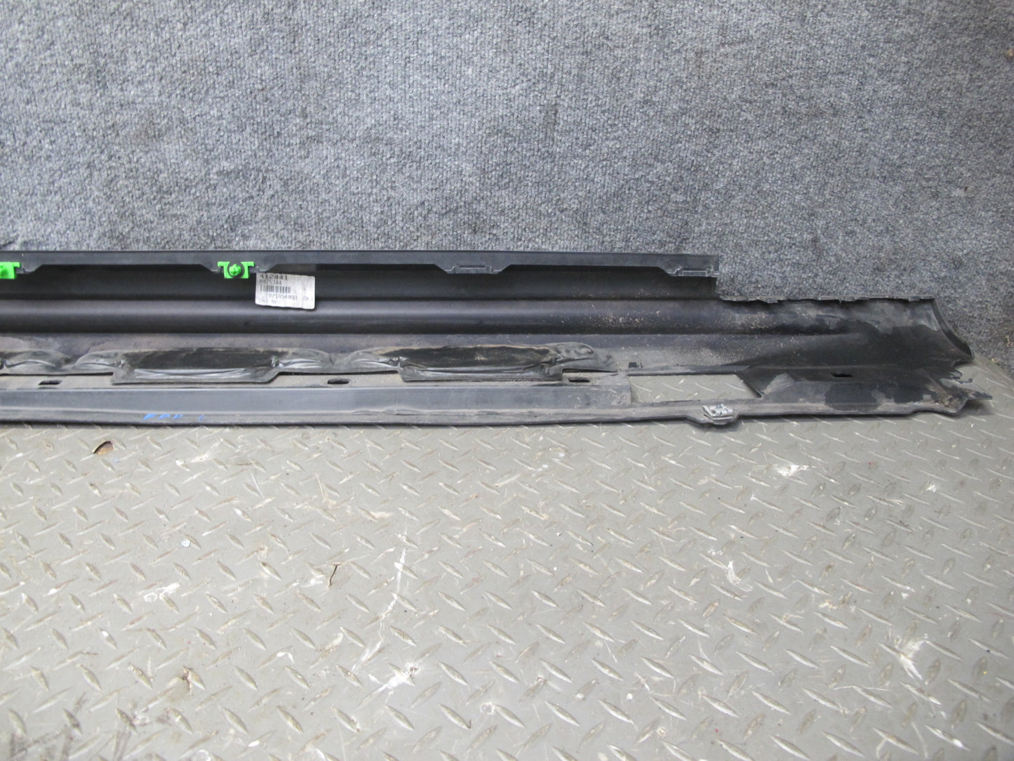 17-23 Porsche Panamera 971 Left Side Skirt Rocker Panel Molding 971854883