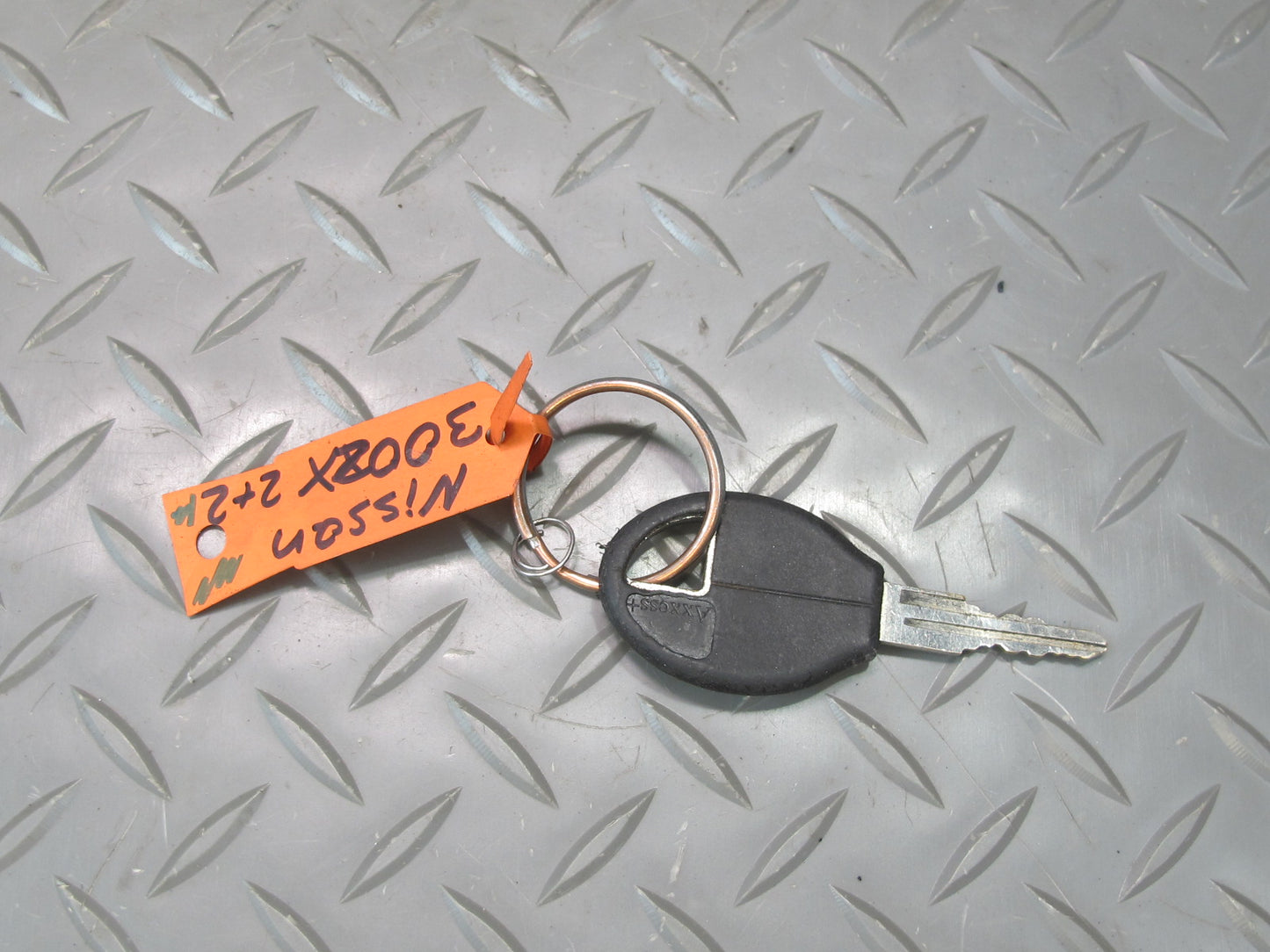 90-93 Nissan 300ZX Z32 Coupe A/T Ignition Door Glove Trunk Ttop Lock KEY Set OEM