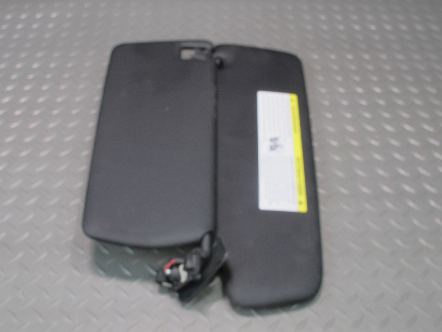 2011-2014 Porsche Cayenne 958 Front Sun Visor Shade Right & Left Side Black Set