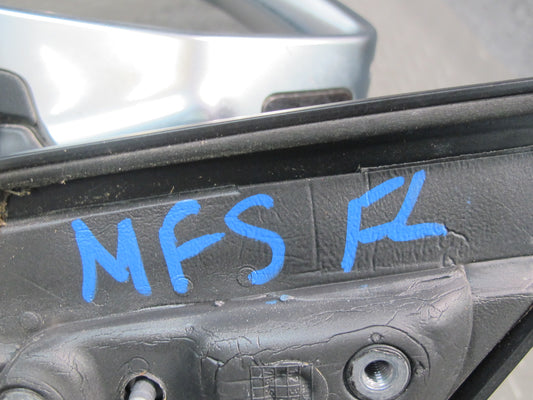 10-16 Audi A5 S5 Coupe Left Exterior Side View Mirror Aluminium w Blind Spot OEM