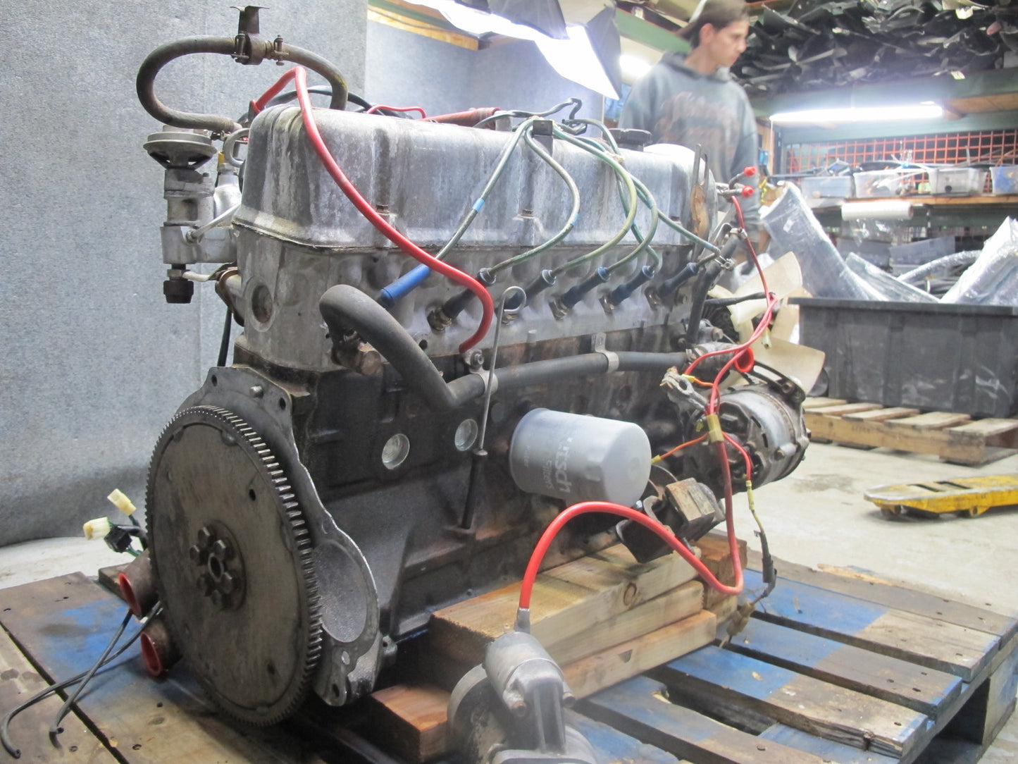 1977 Datsun S30 280Z 2.8L L28E A/T Complete Engine Motor 50k Miles