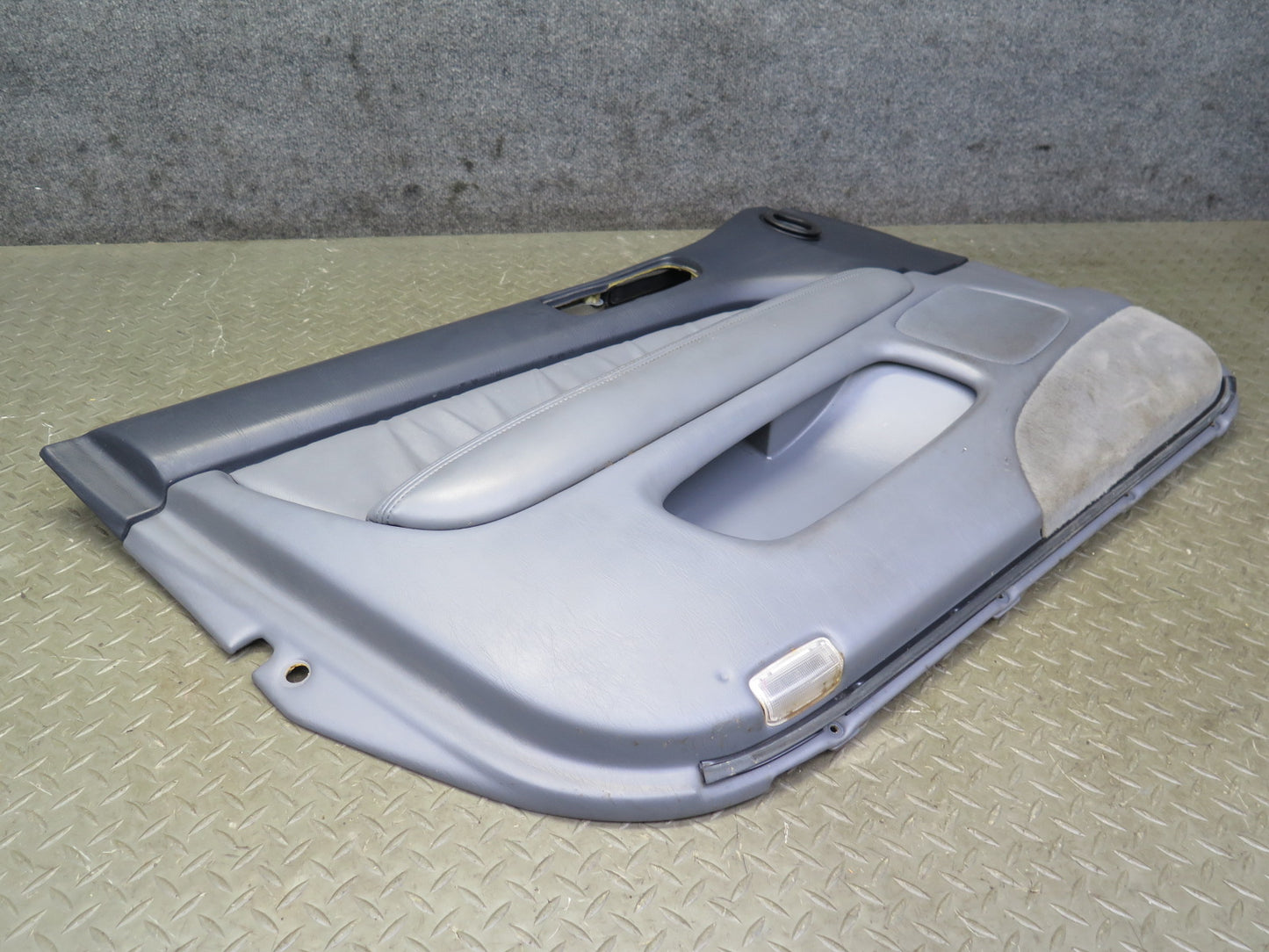 98-00 Lexus UCF20L LS400 Set of 2 Front Door Interior Trim Cover Panel Gray OEM