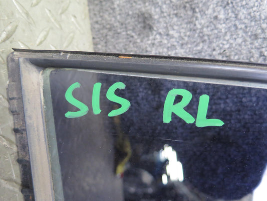 01-05 Lexus JCE10L IS300 Sedan Rear Left Door Quarter Glass Window OEM