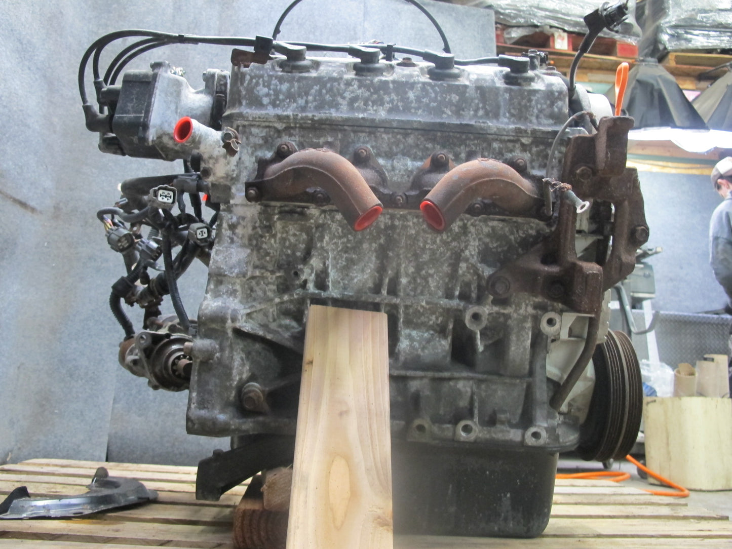 96-97 Honda DEL SOL S EH6 1.6L D16Y7 Sohc Complete Engine Motor 182K Miles OEM