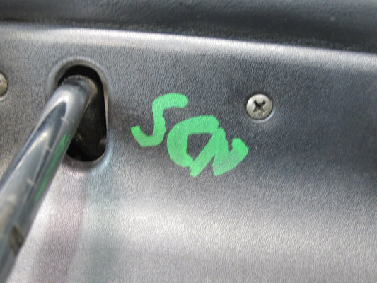 92-98 Lexus JZZ31L SC400 SC300 Set of 2 Front Seat Leather Headrest Black OEM