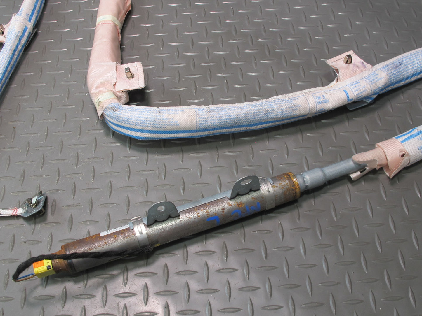 11-18 PORSCHE CAYENNE LEFT DRIVER SIDE ROOF SRS AIRBAG 7P5880741C OEM