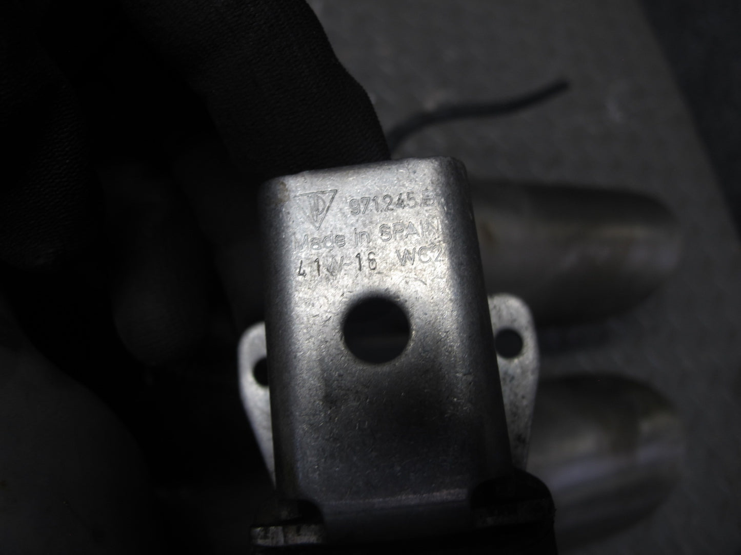 17-21 Porsche Panamera 4S 971 Rear Left Exhaust Muffler 971253351B 44K Miles