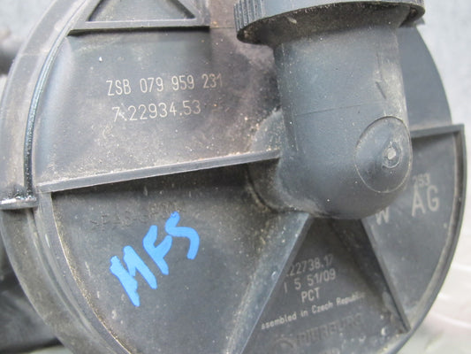 10-12 Audi 8T S5 Secondary Air Injection Smog Pump w Pipes OEM