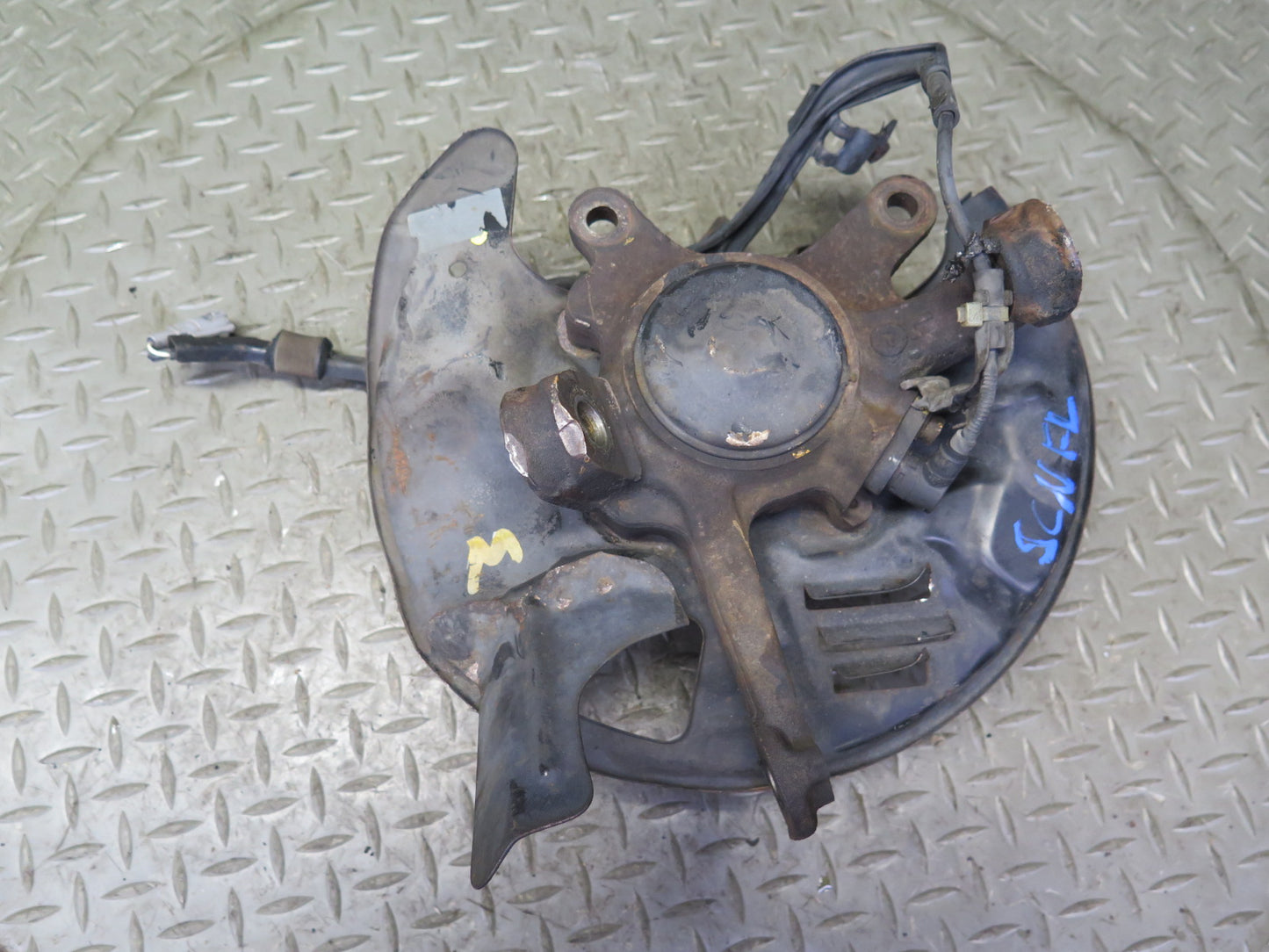 92-00 Lexus JZZ31L SC400 SC300 RWD Front Left Spindle Knuckle Wheel Hub OEM