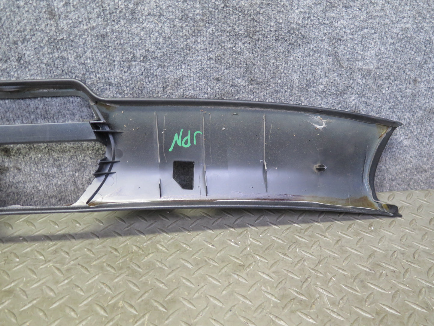 99-05 Porsche 911 996 Convertible Front Windshield Headliner Leather Trim Panel