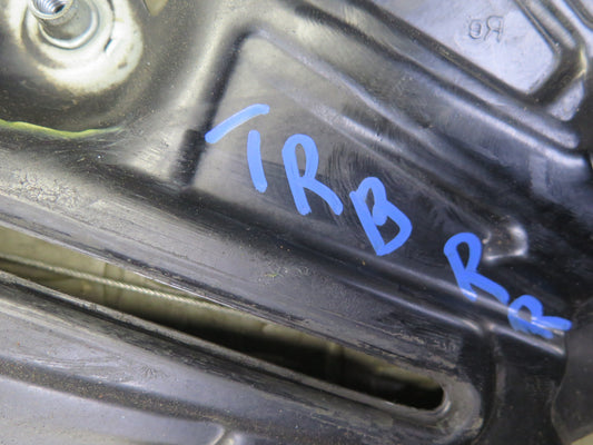 01-06 BMW E46 330ci Convertible Rear Right Quarter Window Regulator w Motor OEM