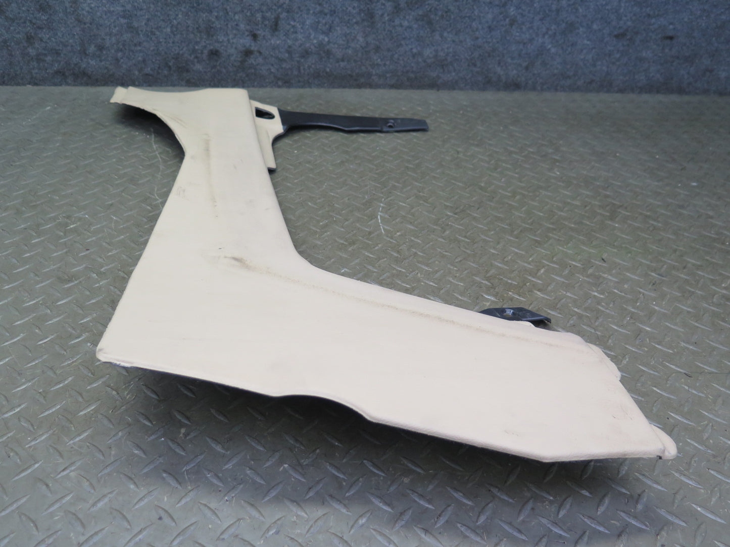 01-06 BMW E46 330ci Conv Set of 2 Rear Lower Quarter Trim Cover Panel Beige OEM