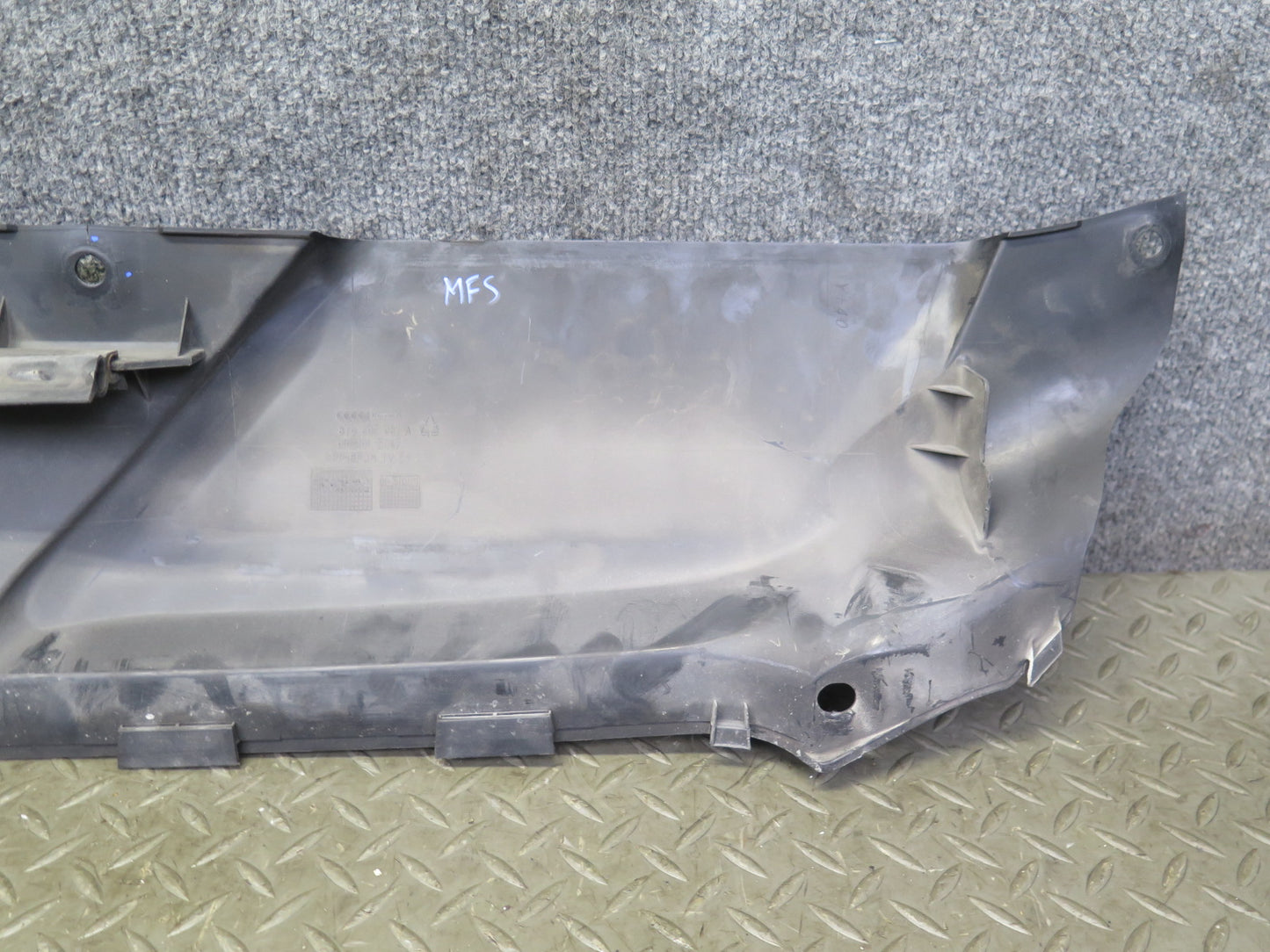 10-12 Audi 8T A5 S5 Front Radiator Upper Trim Cover Panel 8T0807081A OEM