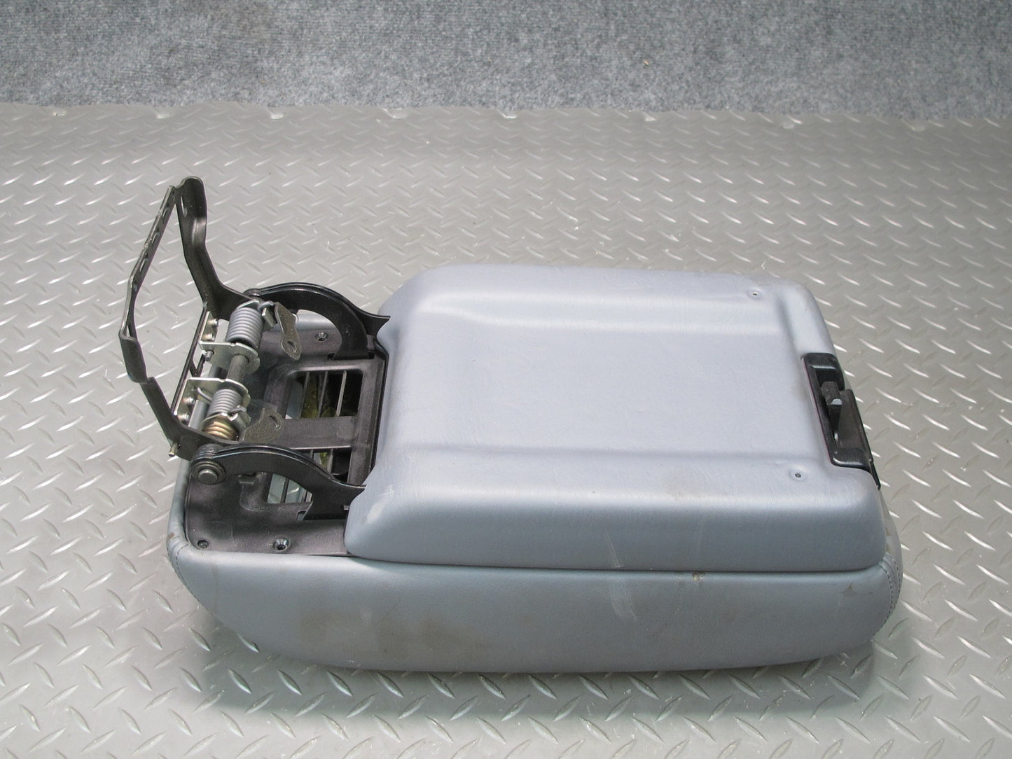 98-00 Lexus UCF20L LS400 Center Console Armrest Lid Storage Blue Gray OEM